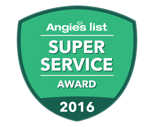 2016 Angie Super Service Award Badge