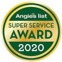 2020 Angie Super Service Award Badge