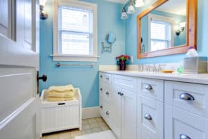 how to update a bathroom on a budget