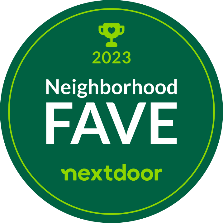 Award badge for Nextdoor Neighborhood Favorite for 2023